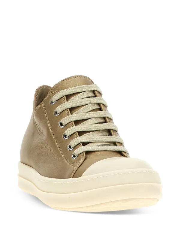 Rick Owens Low Sneaks Sneakers | Gold | FARFETCH