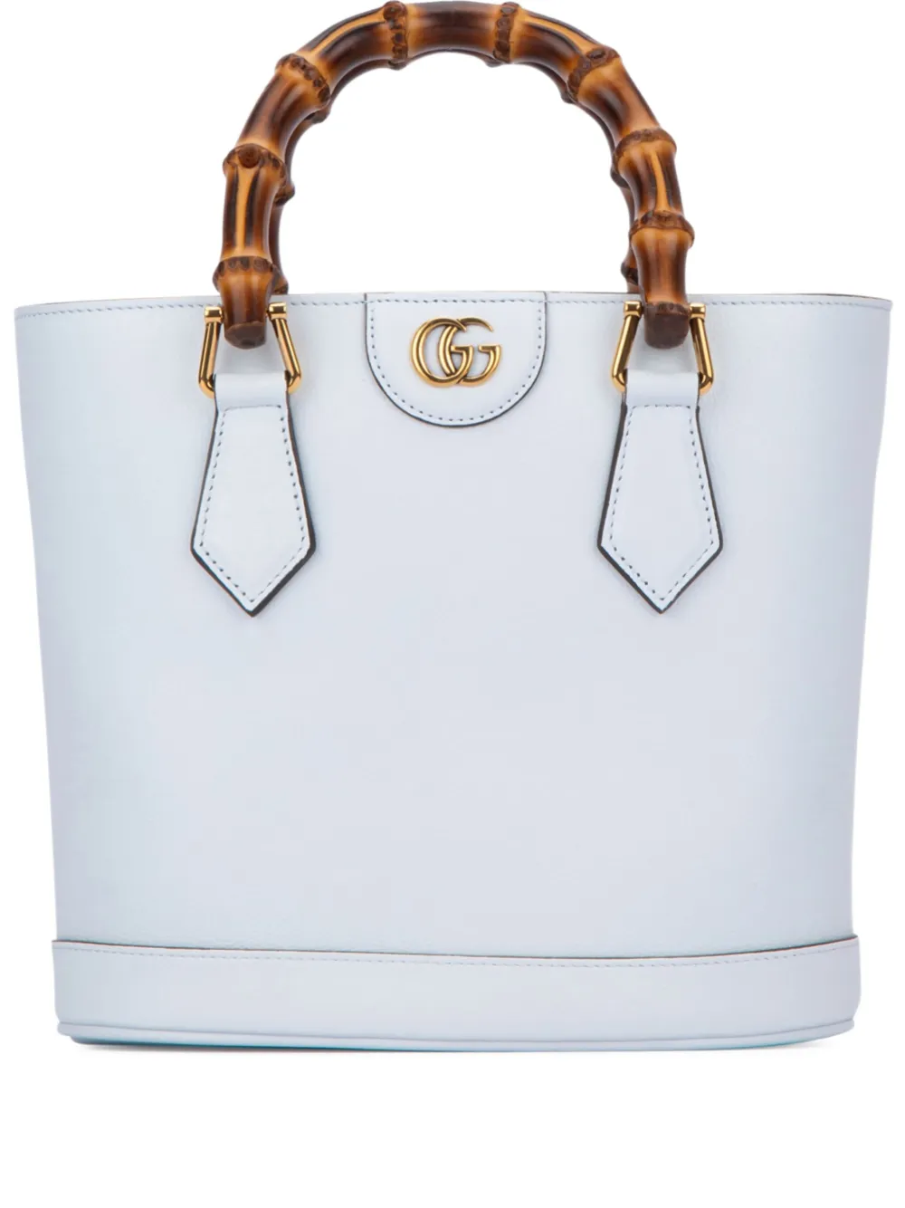 Gucci bamboo-handles tote bag | Blue | Image 1