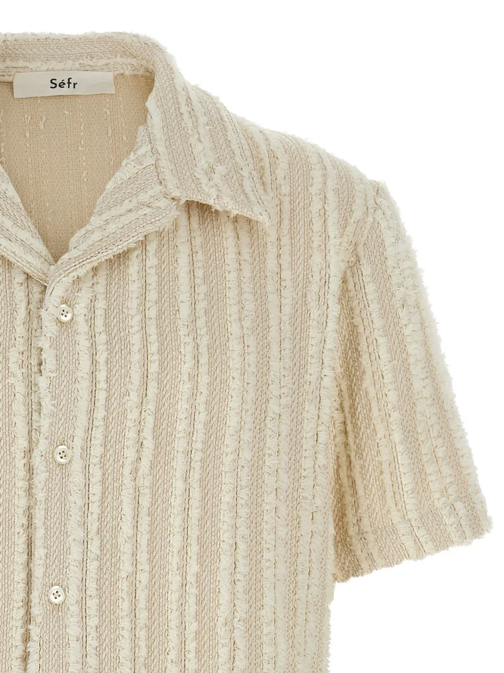 Séfr Beige Noam Shirt In Nude