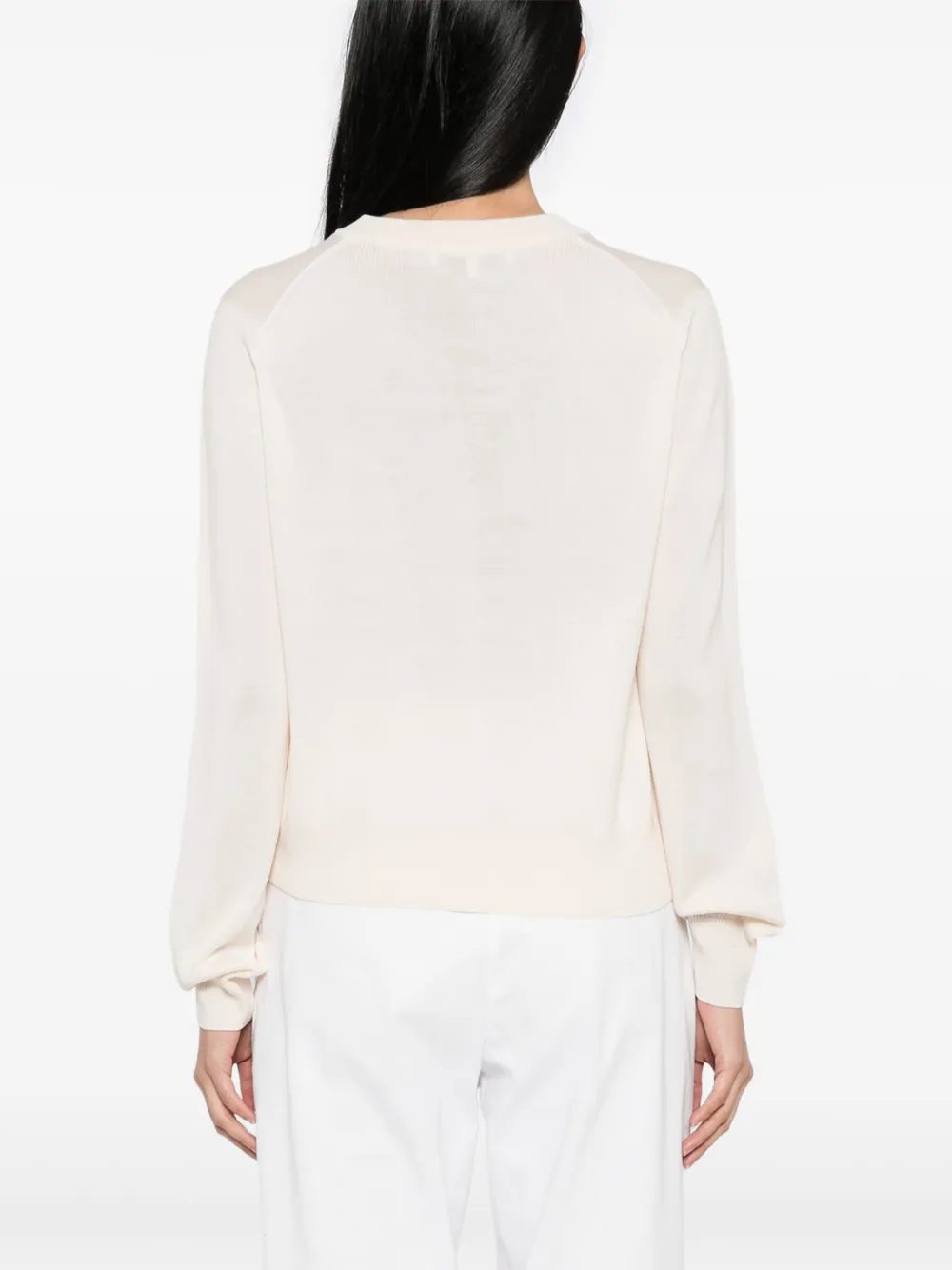 Maison Kitsuné Vest met Fox Head-patch Beige