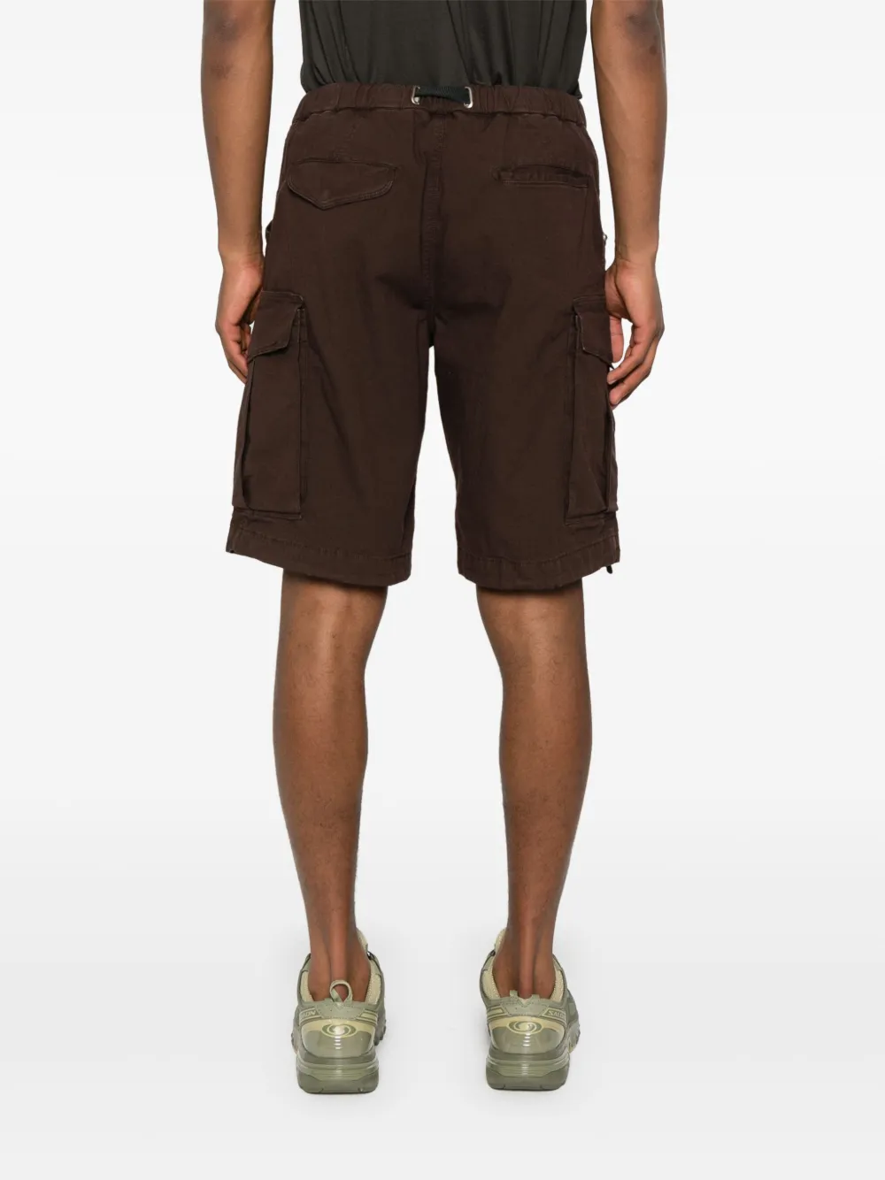 White Sand Shorts van katoenblend Bruin
