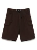 White Sand cotton-blend shorts - Brown