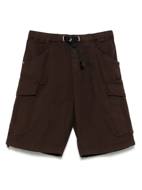 White Sand cotton-blend shorts