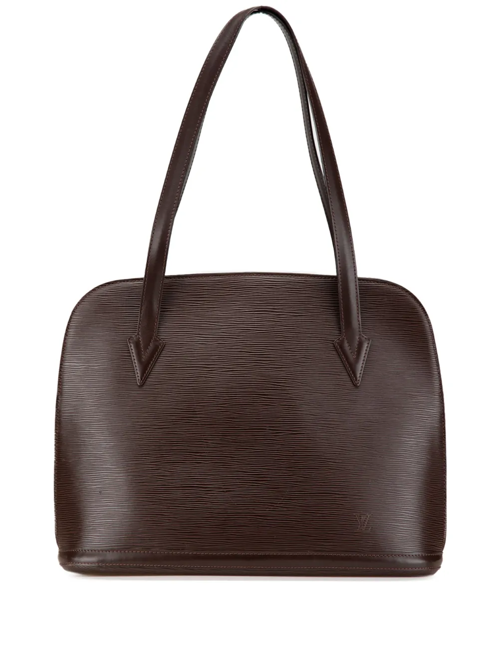 Louis Vuitton Pre-Owned 2000 Epi Lussac shoulder bag - ブラウン Louis Vuitton Pre-Owned 2000 Epi Lussac shoulder bag - ブラウン