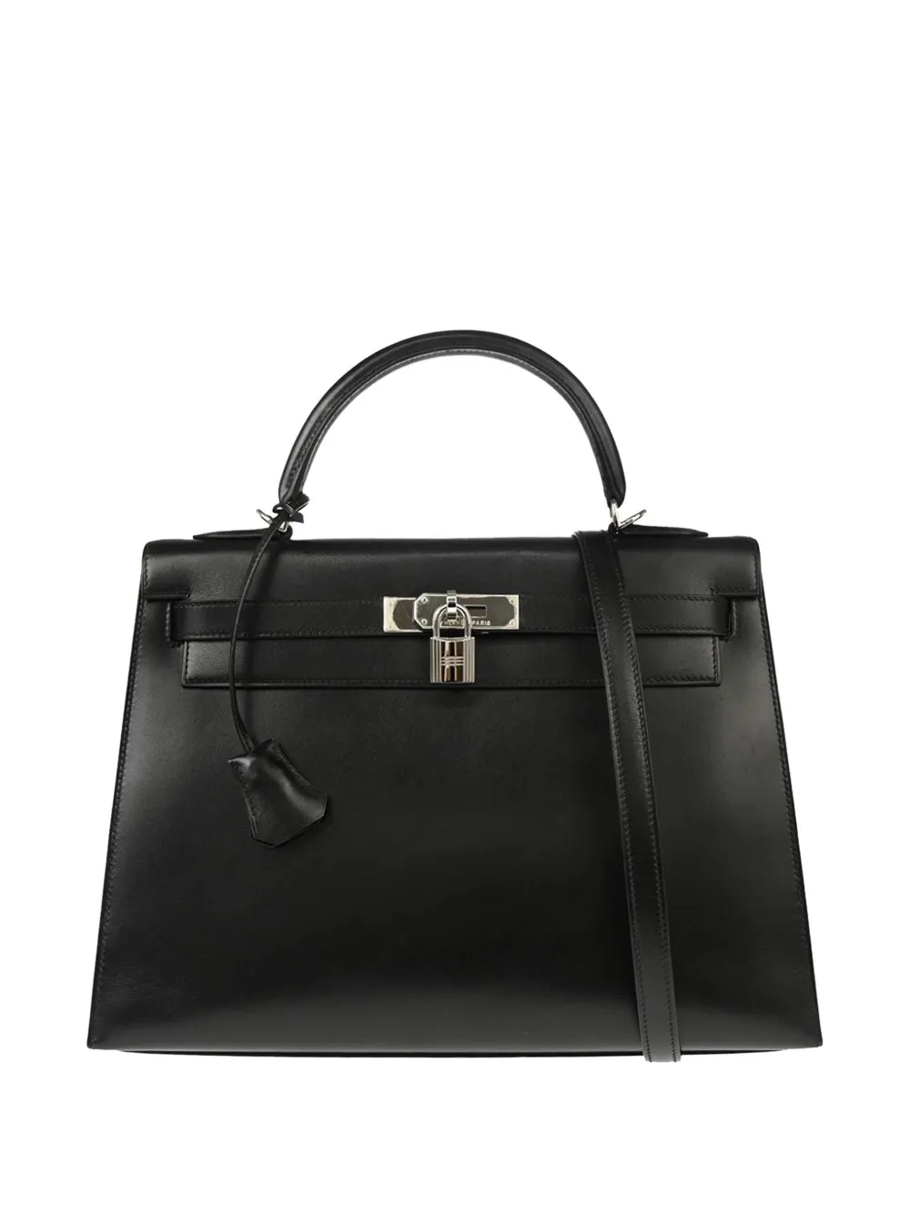 Hermès Pre-Owned 2003 ケリー 32 セリエ ハンドバッグ - ブラック Hermès Pre-Owned 2003 ケリー 32 セリエ ハンドバッグ - ブラック