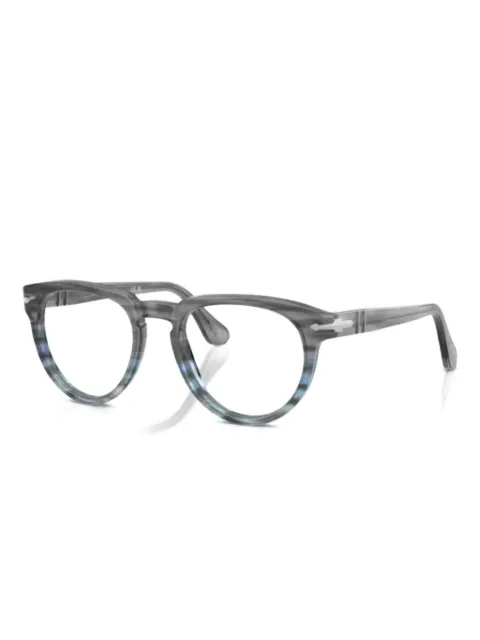 Persol lentes con armazón redonda