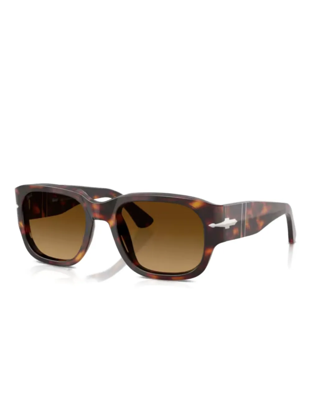 Persol tortoiseshell-effect sunglasses - Marrone