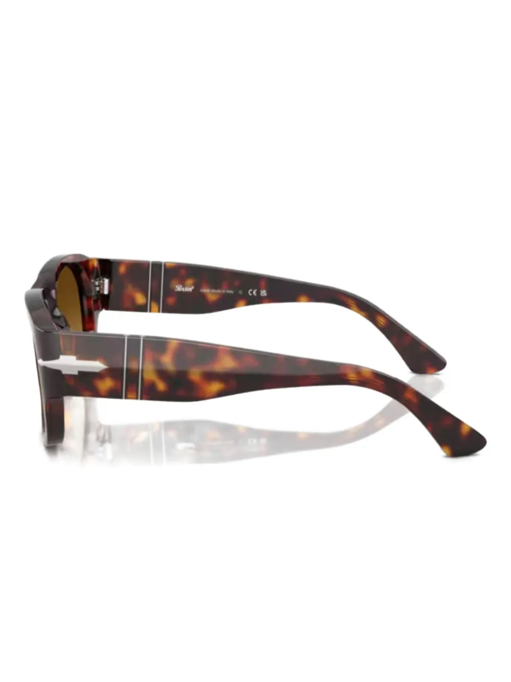 Persol Zonnebril met schildpadschild-effect Bruin