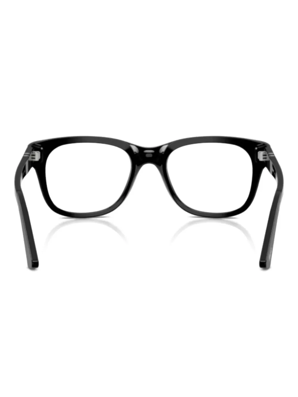 Persol Bril met vierkant montuur Zwart