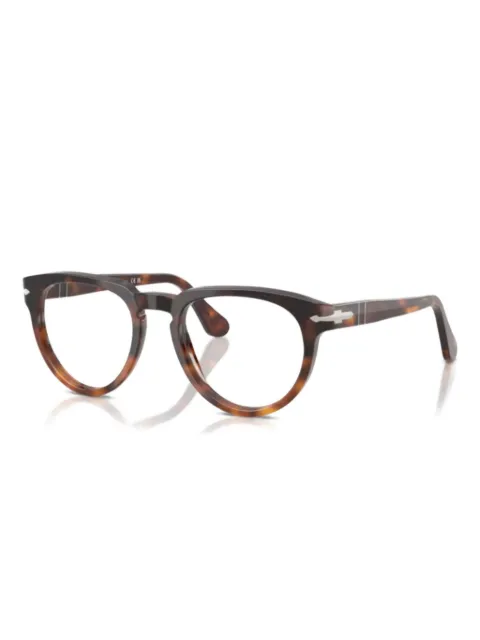 Persol lentes con armazón redonda