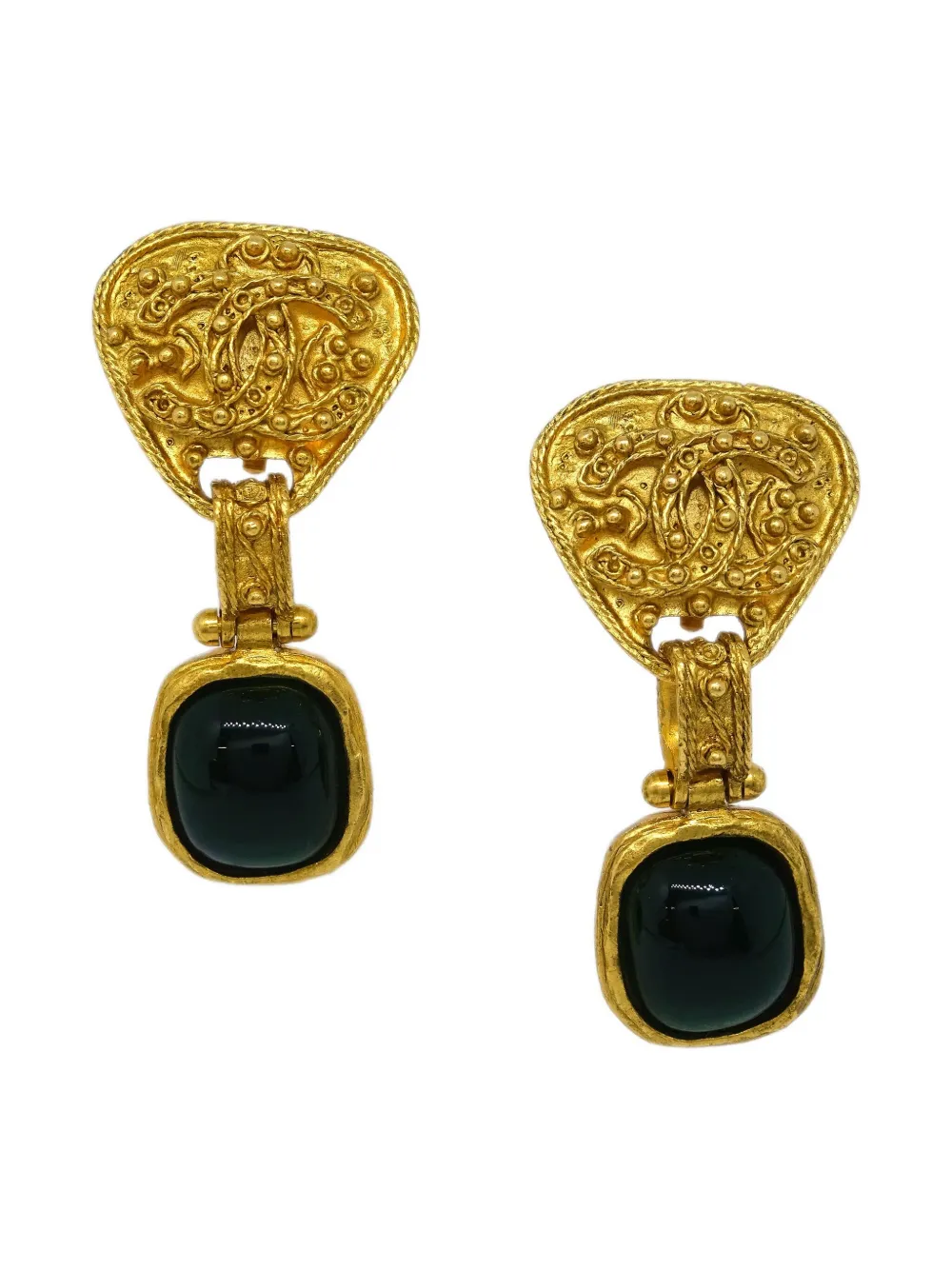 CHANEL Pre-Owned 1994 イヤリング - ゴールドトーン CHANEL Pre-Owned 1994 イヤリング - ゴールドトーン