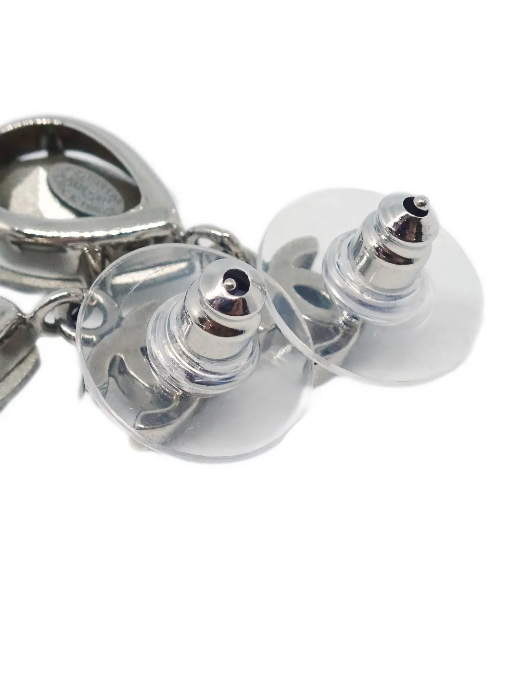 CHANEL Pre-Owned 2012 CC teardrop earrings | Image 2