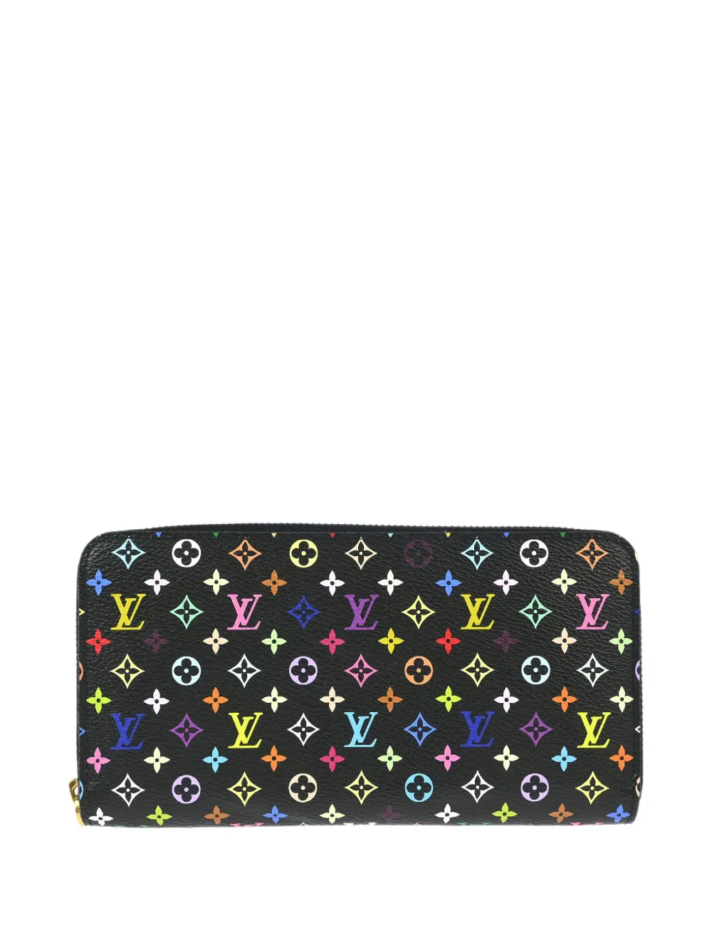 Louis Vuitton Pre-Owned cartera de lona Monogram Multicolor en colaboración con Takashi Murakami | negro | Image 1