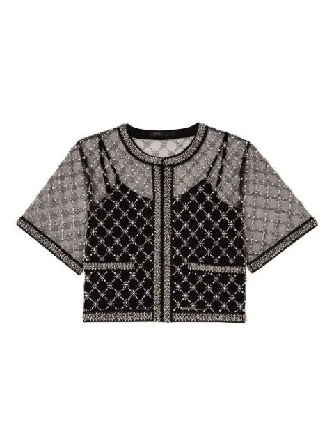 Maje beaded blouse 