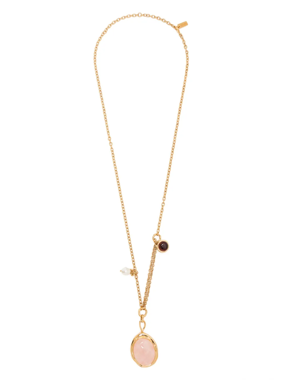 Chloé gemstone necklace | Gold | Image 1