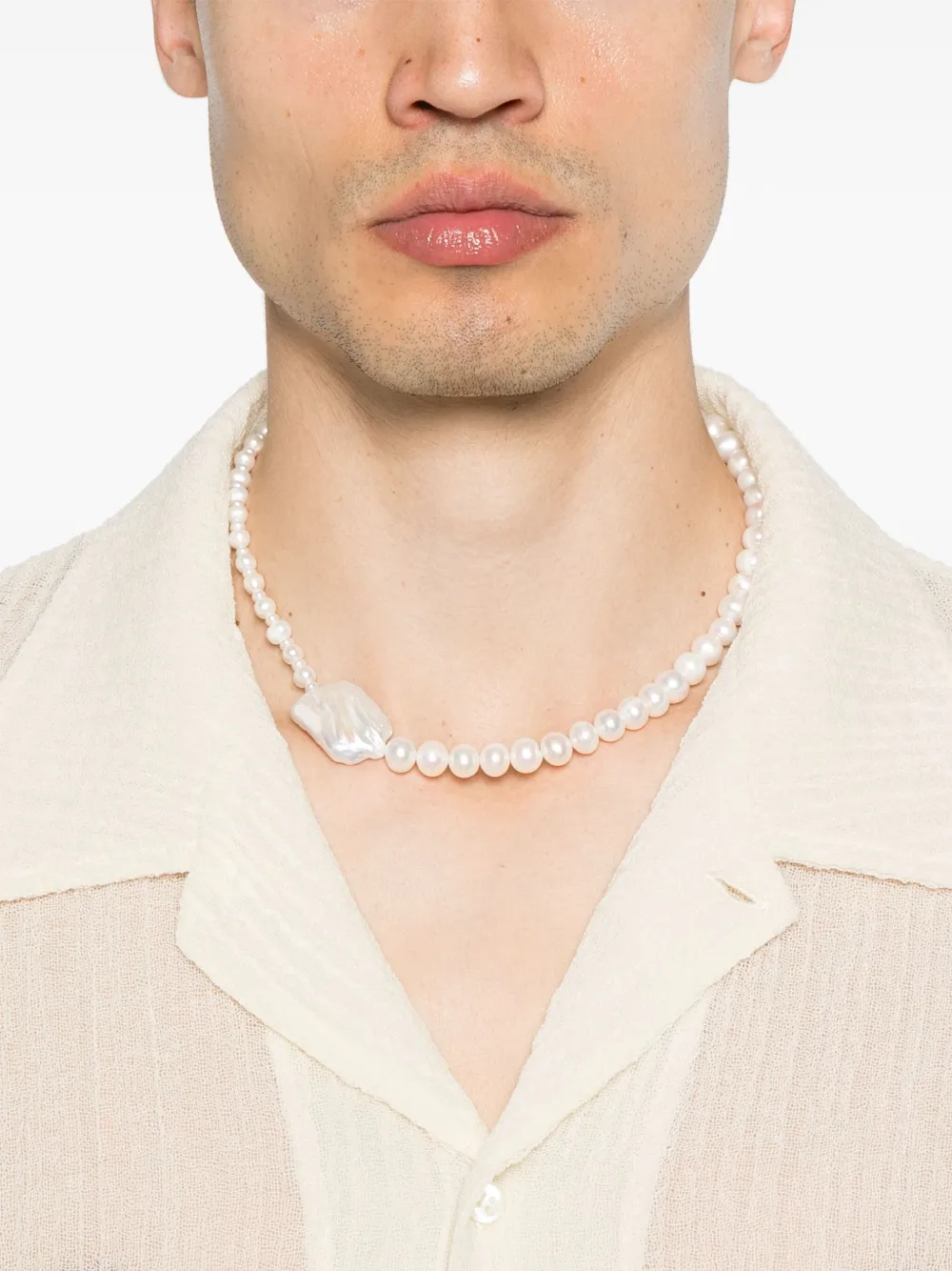 Séfr Sefr Ignacio Shirt In Neutrals