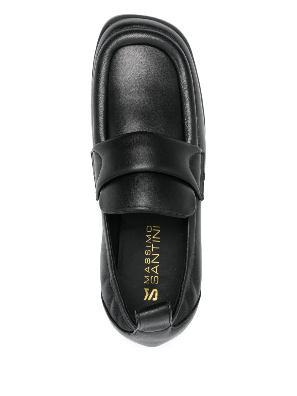 Massimo Santini Newport loafers Black