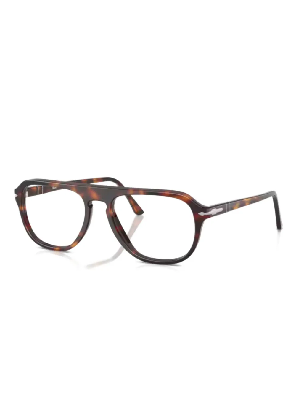 Persol lunettes de vue à monture pilote | marron | Image 1
