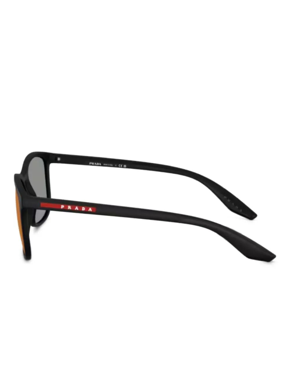 Prada Linea Rossa square-frame sunglasses Zwart