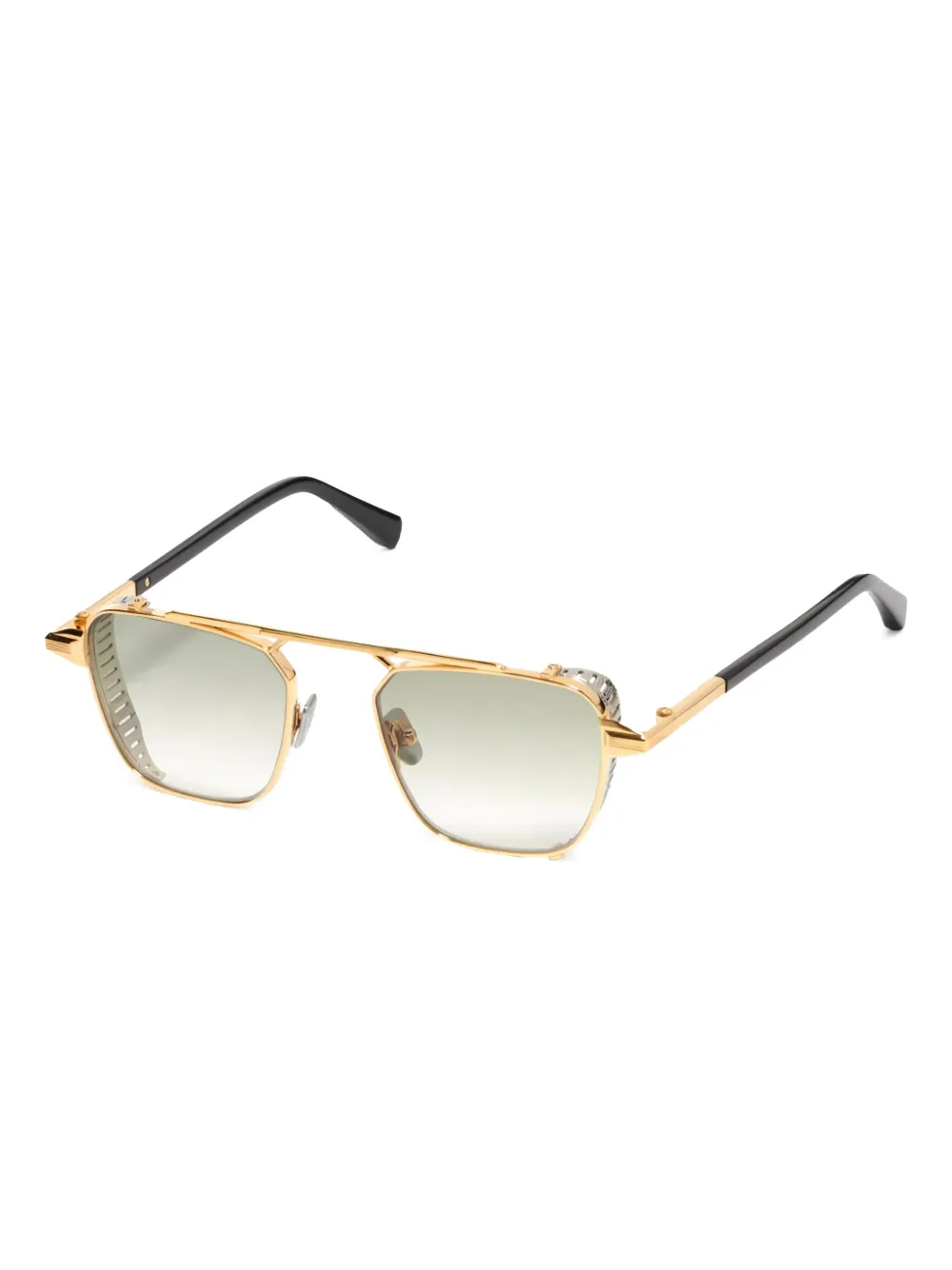 John Dalia Scotty geometric sunglasses - Goud