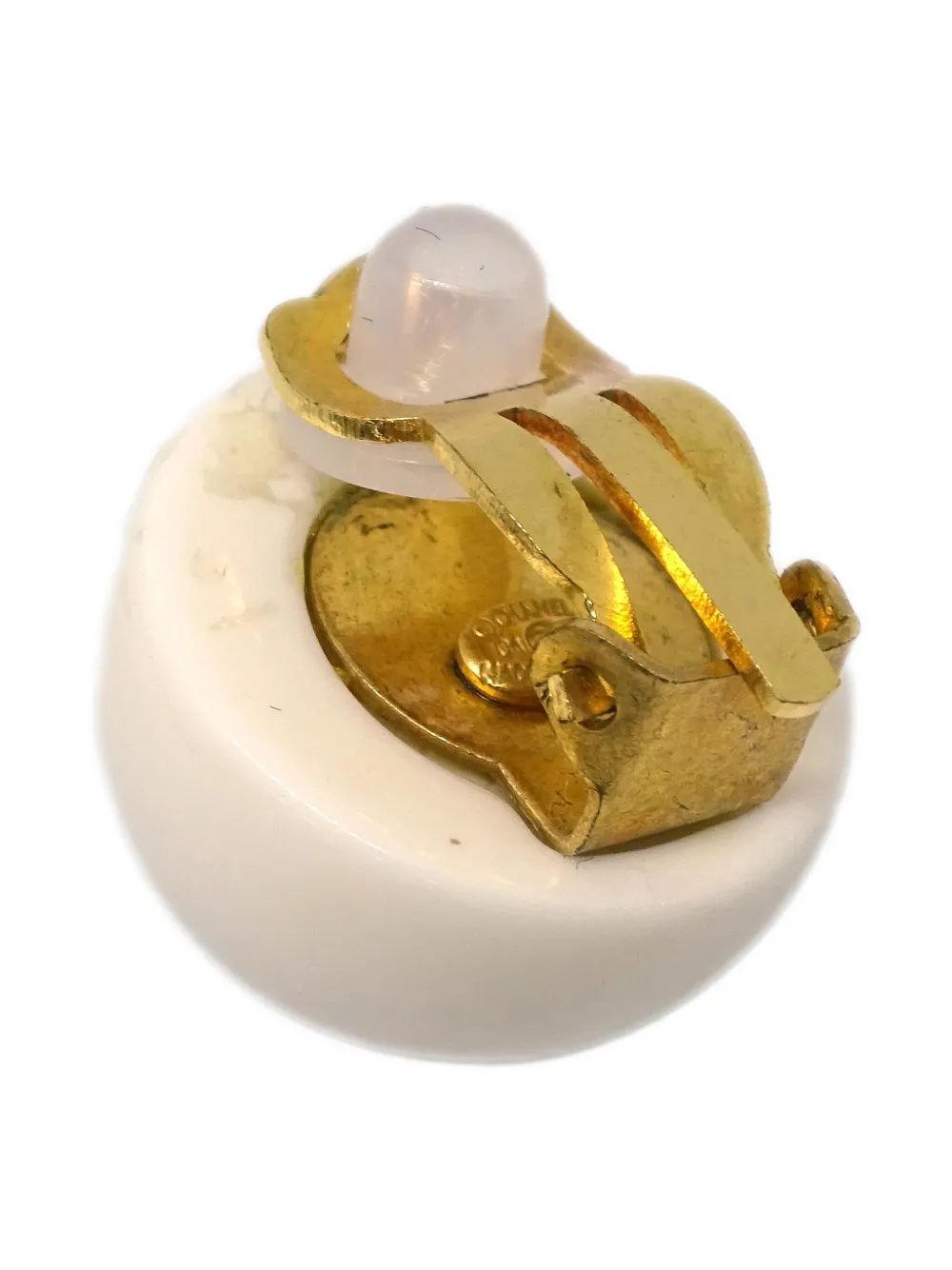 CHANEL Pre-Owned 2001 CC Button earrings | Image 2