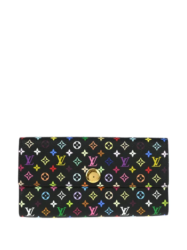 Louis Vuitton Pre-owned 2010 Sarah Wallet in Black