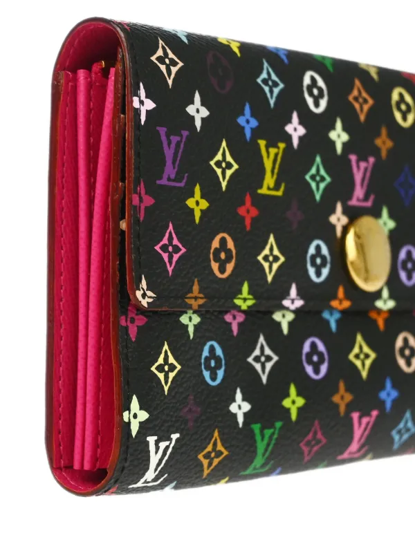 Louis Vuitton Pre-Owned 2010 ダミエ エベヌ ポルトフォイユ サラ