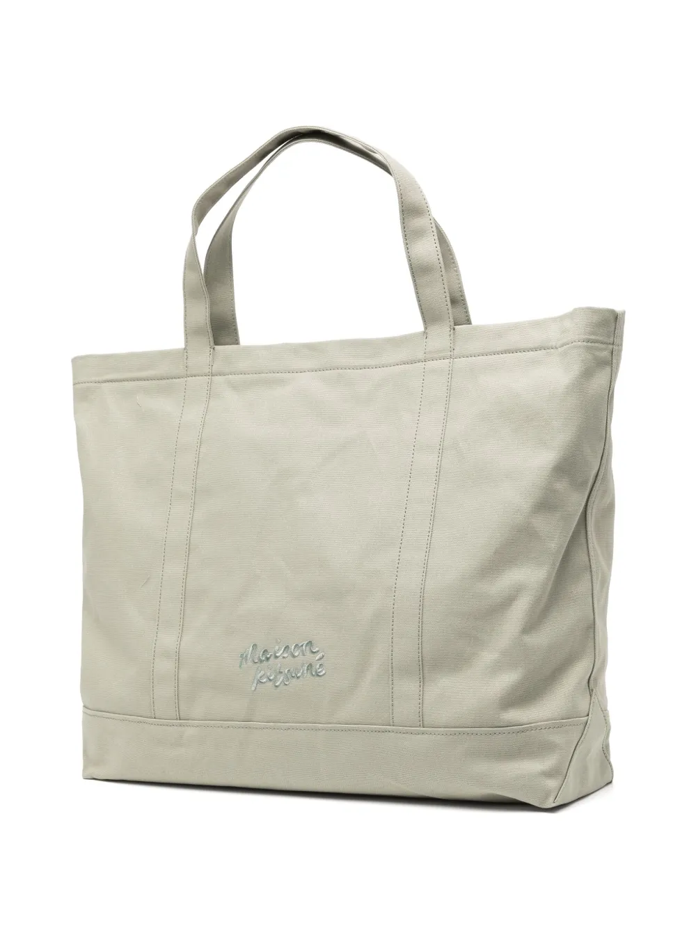 MAISON KITSUNÉ LARGE FOX HEAD TOTE BAG