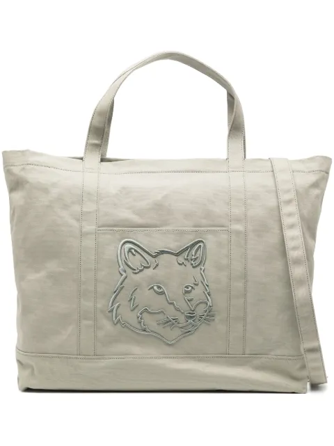 Maison Kitsuné grand sac cabas Fox Head