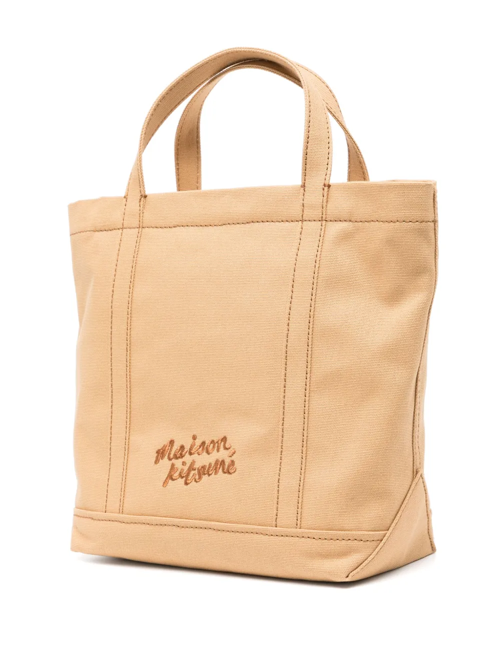 MAISON KITSUNÉ SMALL FOX HEAD TOTE BAG