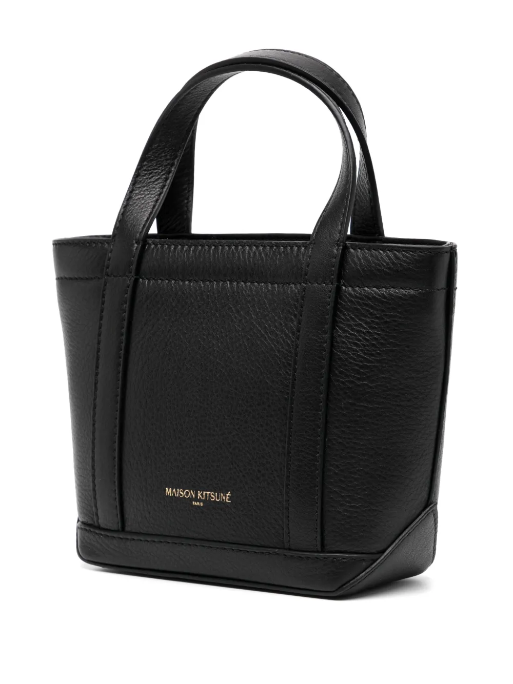 MAISON KITSUNÉ MINI FOX HEAD TOTE BAG