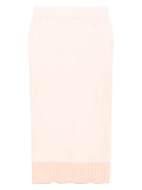 Maison Kitsuné fox patch skirt