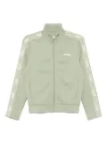 Maison Kitsuné stripe-detail jacket - Green
