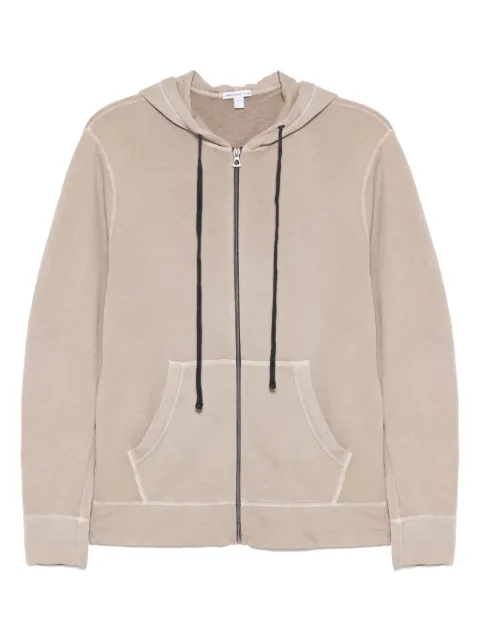 James Perse Vintage French Terry zip-up hoodie