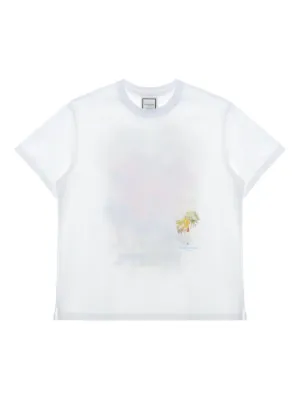 WOOYOUNGMI ウーヨンミ 25SS シェル パリス バックロゴ T シャツ WOOYOUNGMI(ウーヨンミ) Tシャツ・カットソー(レディース