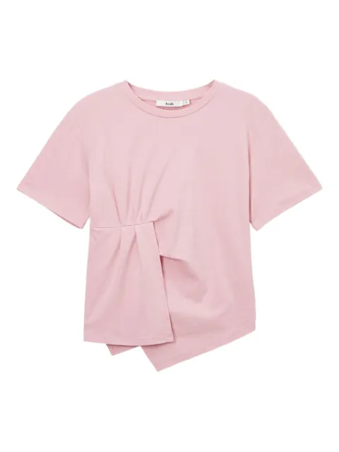 b+ab t-shirt asymétrique à détail de nœud
