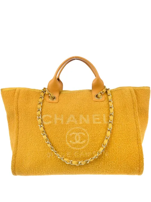Sac à main Deauville médium (2019) - CHANEL Pre-Owned - Modalova