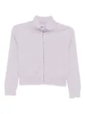 Low Classic high neck cardigan - Purple