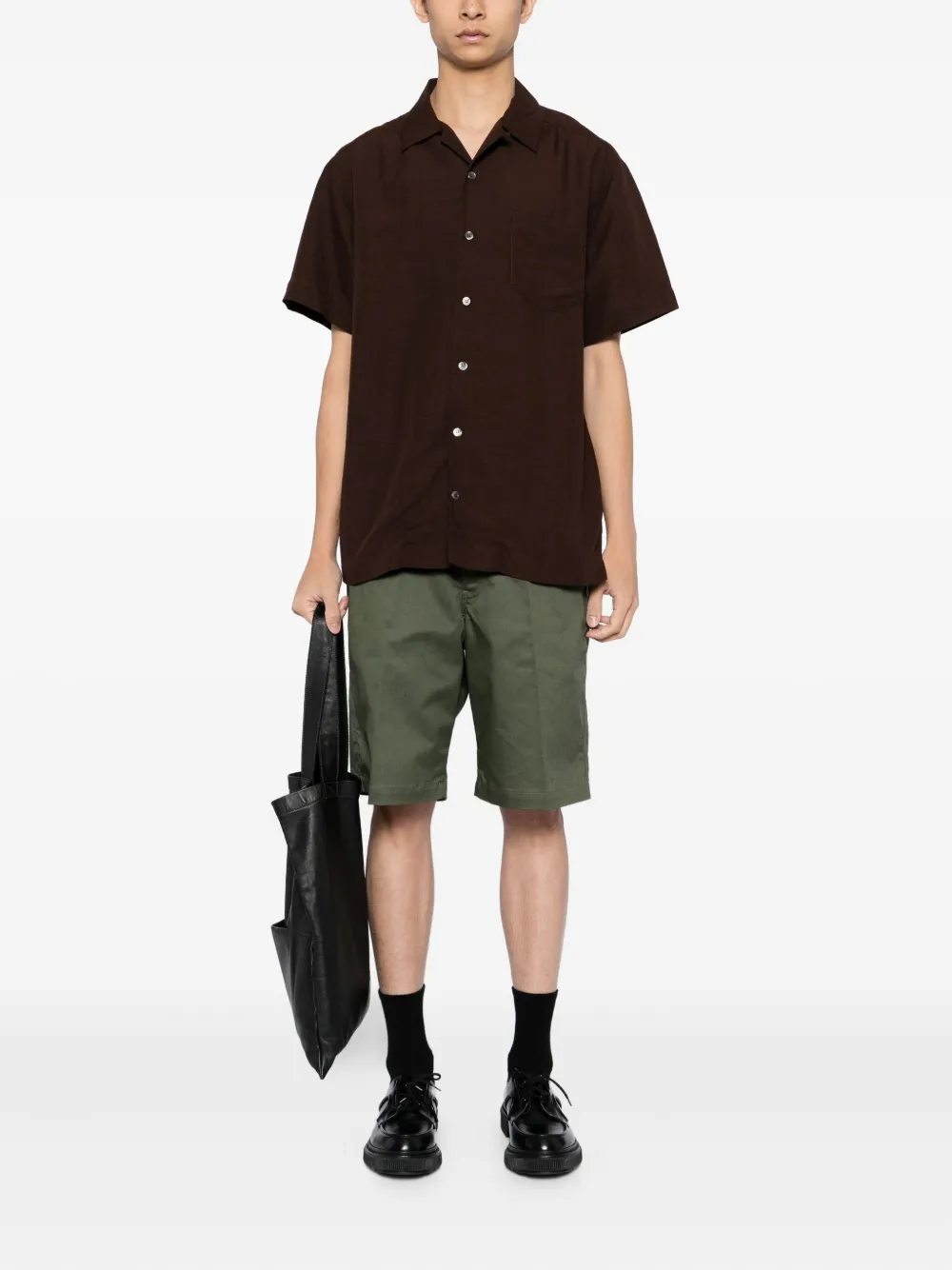 A.P.C. Roy overhemd Bruin