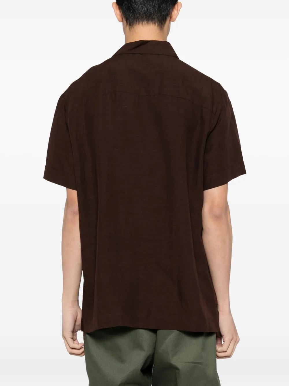 A.P.C. Roy overhemd Bruin