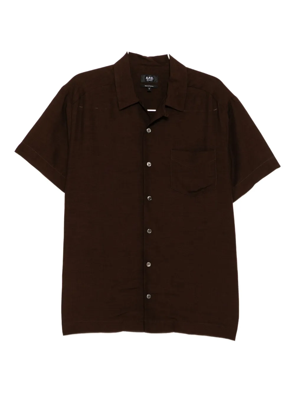 A.P.C. Roy overhemd Bruin