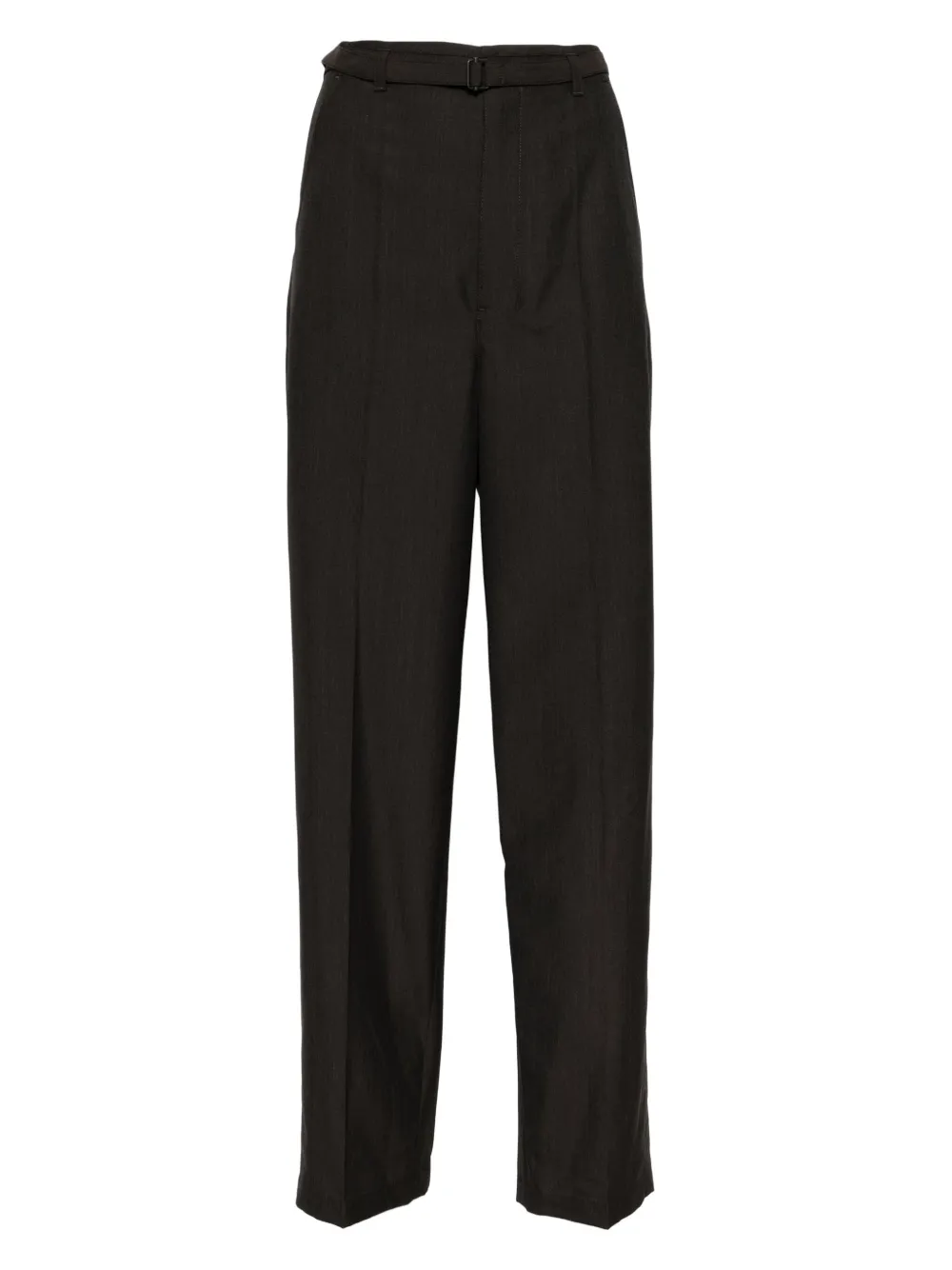 belted tailored pants