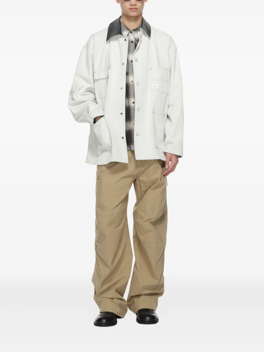 Wooyoungmi Cargo broek - Bruin