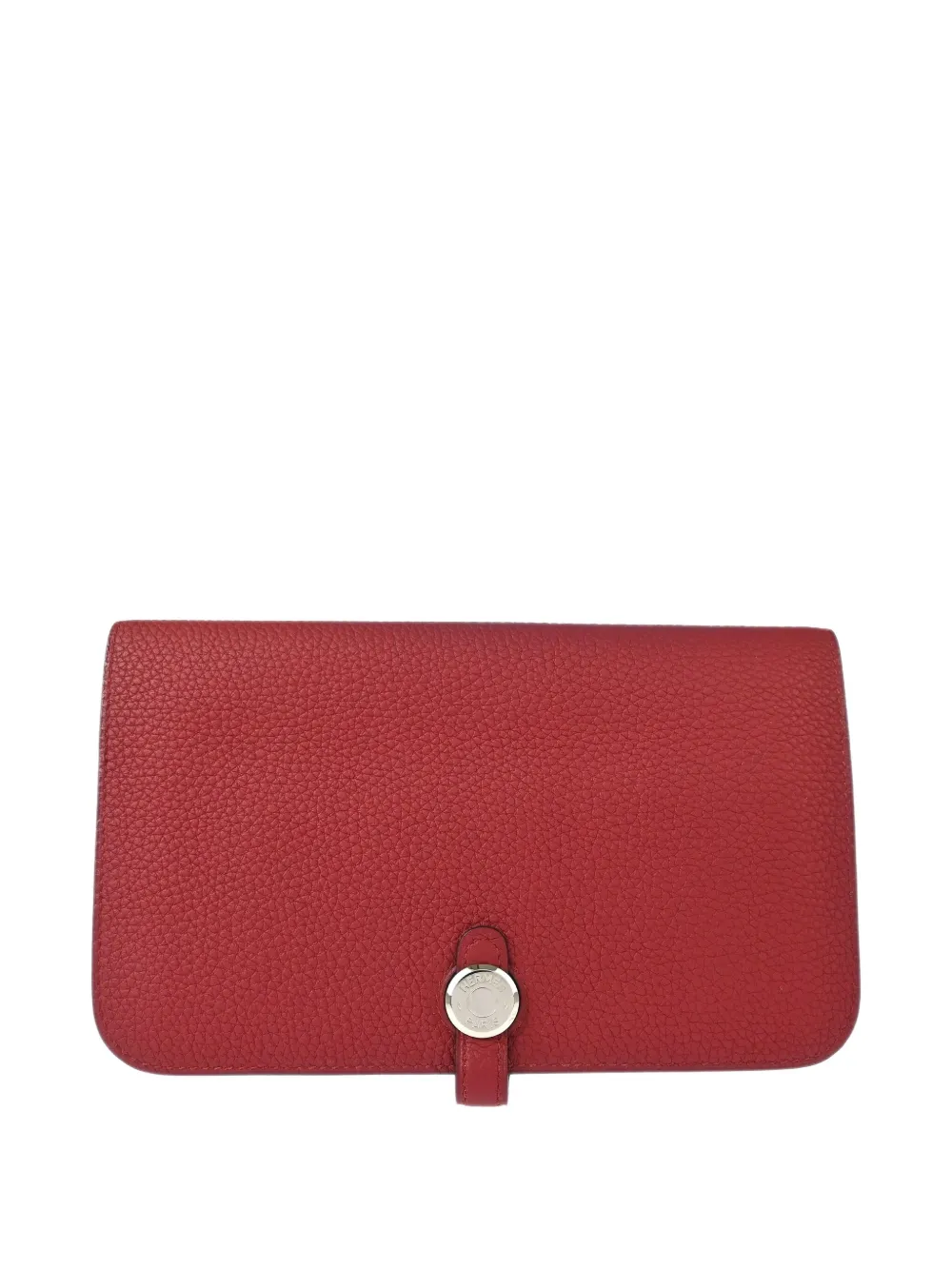 Hermès Pre-Owned 2017 Dogon GM wallet | Red | Image 1