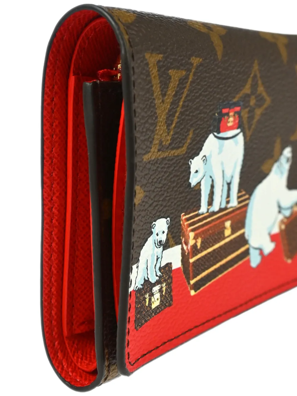 polarbear in Kochi ✨ ルイヴィトン　ラ アルティモン Louis Vuitton Pre-Owned 2017 Monogram Polar Bear Wallet | Brown