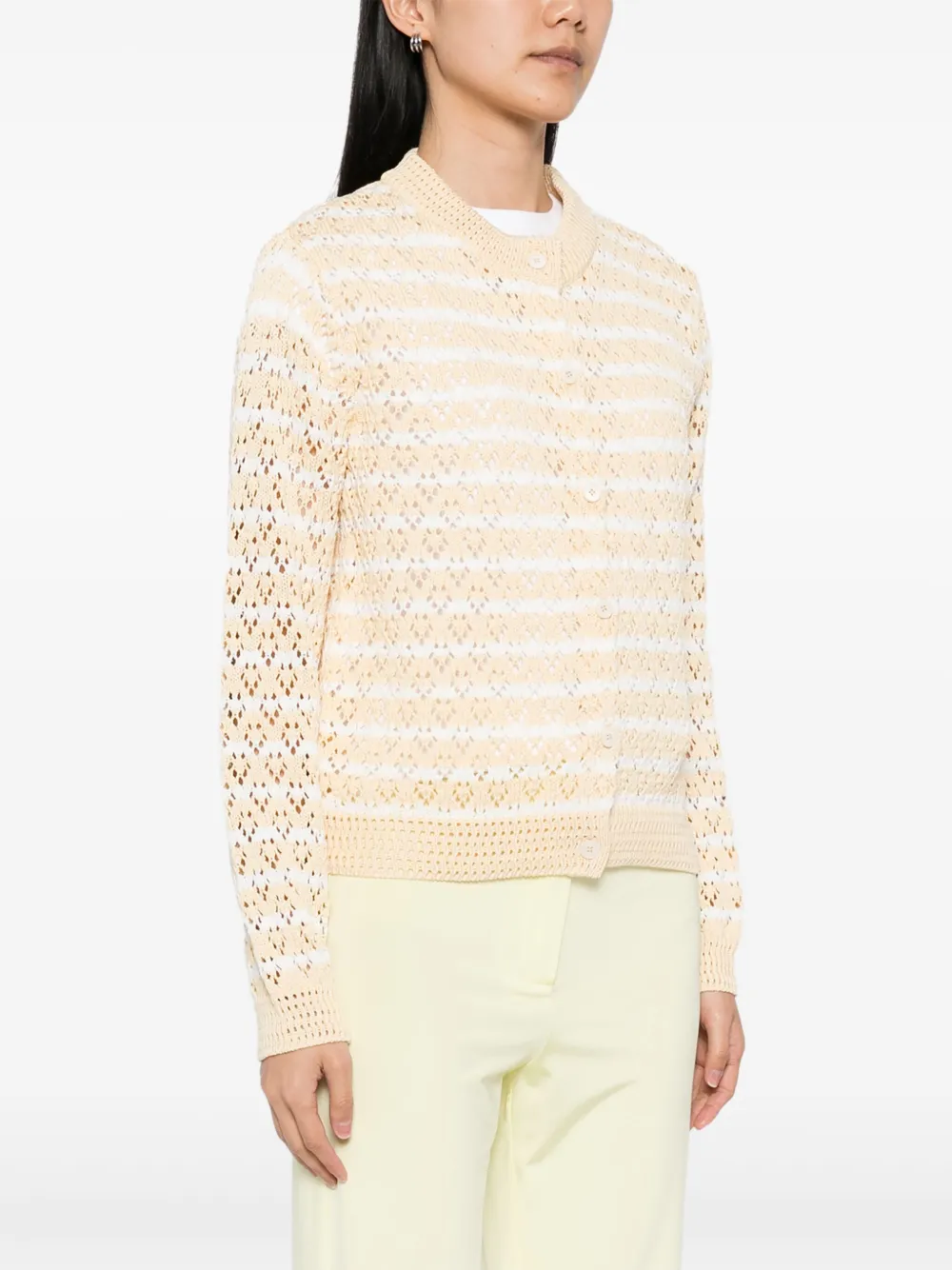 MAISON KITSUNÉ TWO-TONE CARDIGAN