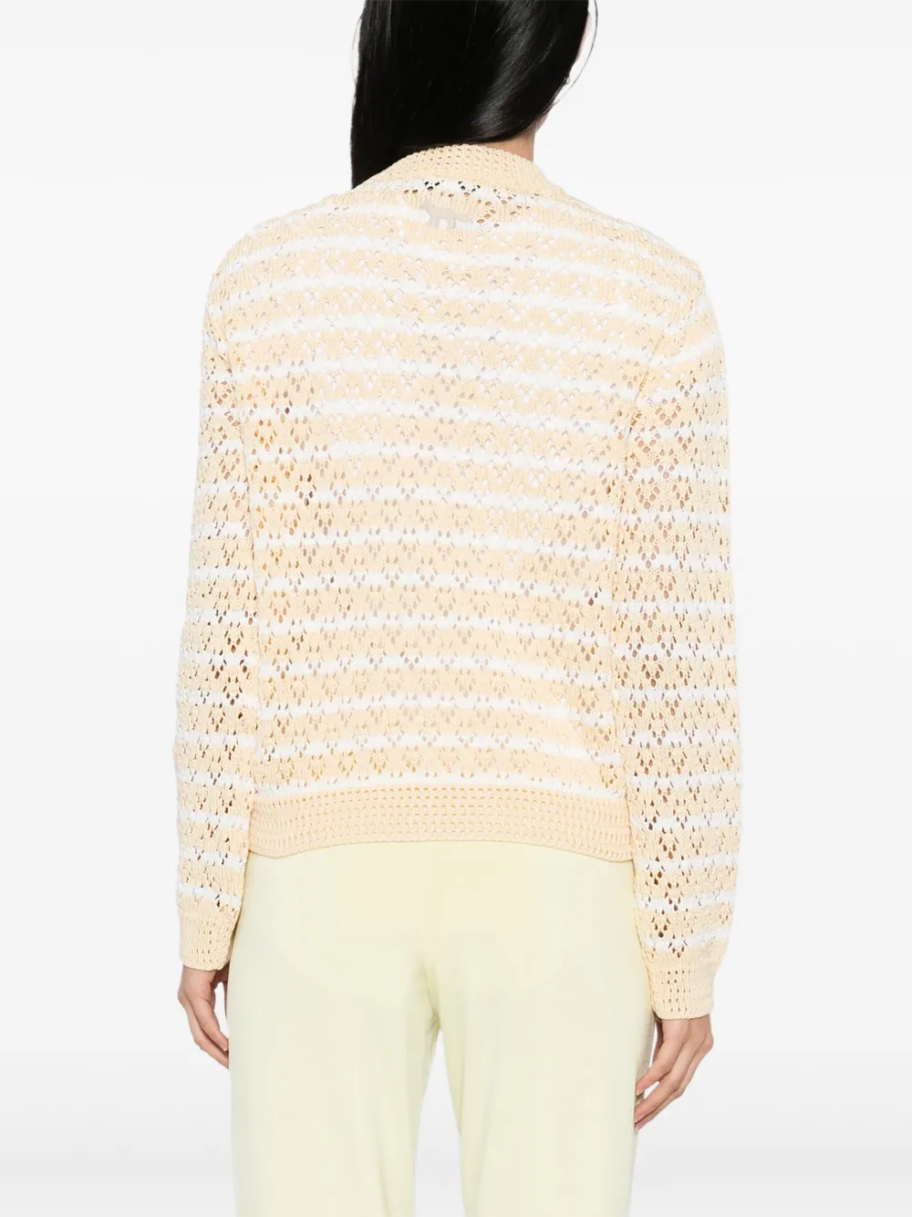MAISON KITSUNÉ TWO-TONE CARDIGAN