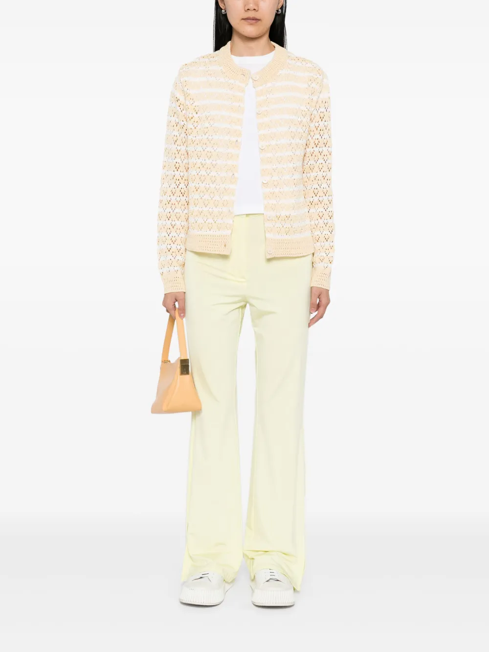 MAISON KITSUNÉ TWO-TONE CARDIGAN