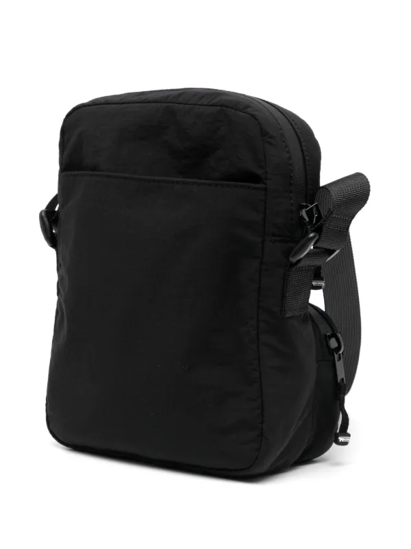 Maison Kitsuné Flash Fox Messenger Bag | Black | FARFETCH