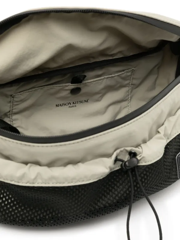 Maison Kitsuné Flash Fox Belt Bag | Green | FARFETCH